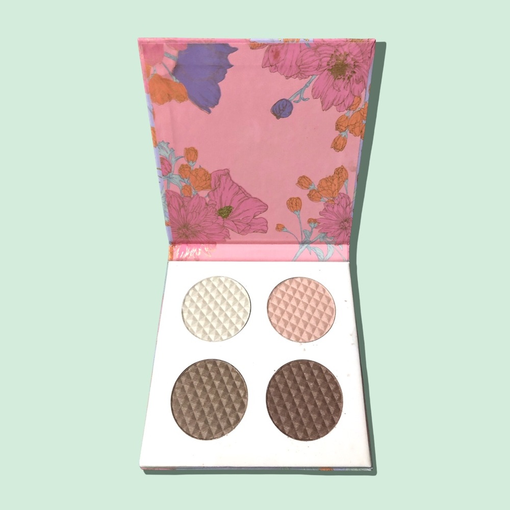 2/$30 🌸 Bronzer & Highlighter Quad Powder Palette NICOLE MILLER | Glow - Picture 5 of 8